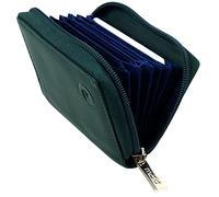 Mala Leather Concertina Credit Card Holder - Green