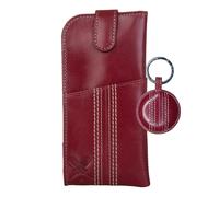 Mala Leather Cricket Gift Set - Leather Glasses Case & Cricket Ball Keyring