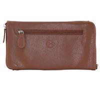 Mala Leather Double Zipped Glasses Case For 2 Pairs Of Glasses - 14 919 (Tan)