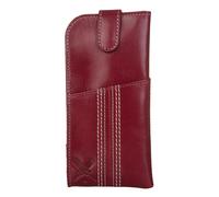 Mala Leather Edgbaston Cricket Ball Leather Glasses Case - Wide Fit - One Size