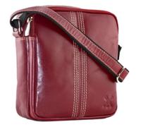 Mala Leather Edgbaston Cricket Mini Crossbody Leather Man Bag | Double Zip, 21 x 18 x 7.5 cm, Shoulder Bag, Men & Women