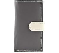 Mala Leather Grafton Large Tab Purse RFID 3178-78 (Grey)