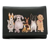 Mala Leather Group of Dogs (Kennel Crew) Small Tri fold Purse - 40 3693