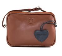 Mala Leather Highland Cow Premium Leather Crossbody Bag (Grey)