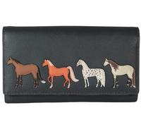 Mala Leather Horse Equestrian Gifts Ladies Purse (Grey)