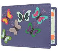 Mala Leather Juno Collection Travel Card/Season Ticket Holder 686TC_93 Purple