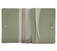 Mala Leather Kora Compact Flap-Over Purse - 45 3700 (Grey)