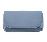 Mala leather Large Structured Leather Glasses Sunglasses Case in Blue Mala leather Blue Large