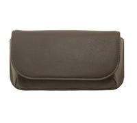 Mala Leather Large Structured Unisex Glasses / Sunglasses Case - Brown