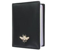 Mala Leather Mason Collection Leather Credit Card Holder- RFID Protection 646_27 (Black & Red)