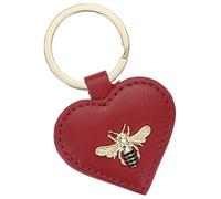Mala Leather Mason Collection Leather Keyring 5154_27 Red