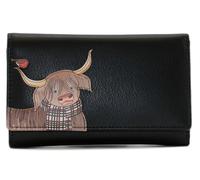 Mala Leather Matinee Purse Bumble bee RFID Protection - Moonflower (Yellow)