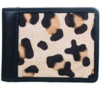 Mala Leather Matrah Collection Leather Animal Print ID/Card Holer 672_90 Cheetah