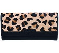Mala Leather Matrah Collection Leather Animal Print Purse 3583_90 Cheetah