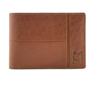 Mala leather Men's Bloomsbury RFID Leather Wallet With Flap Pocket in Tan Mala leather Tan One Size