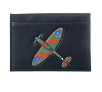 Mala leather Men's Kalmin Spitfire Slim Card Holder in Black Mala leather Black One Size