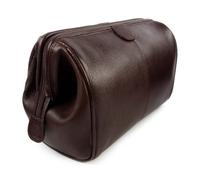 Mala Leather Mens Washbag Verve Collection Brown