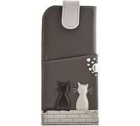 Mala Leather Midnight Collection Soft Slim Leather Glasses Case 5172_35