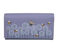 Mala Leather Moonflower Matinee Bee Purse - 3553-56 (Grey)