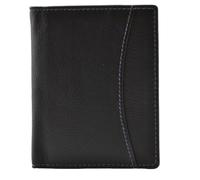 Mala leather Odyssey ID Oyster Card holder in Black Mala leather Black