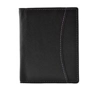 Mala Leather Odyssey Oyster & ID Holder 555-14 (Black)