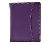 Mala Leather Odyssey Oyster & ID Holder 555-14 (Purple)