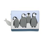 Mala Leather Ollie Collection Compact Ladies Purse with RFID Protection 3406_3 Blue