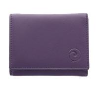 Mala Leather Origin Collection Compact Leather Purse with RFID Protection 3273_5 Purple