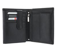 Mala Leather Origin Collection Leather Bi-Fold Wallet with RFID Protection 111_5 Black
