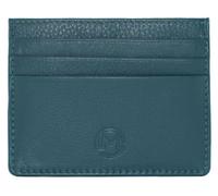 Mala Leather Origin Collection Leather Card Holder RFID 636_5 Teal