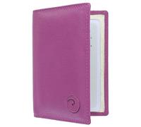 Mala Leather Origin Collection Leather Credit Card Holder- RFID Protection 610_5 Berry