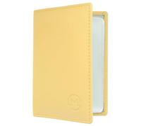 Mala Leather Origin Collection Leather Credit Card Holder- RFID Protection 610_5 (Lemon)
