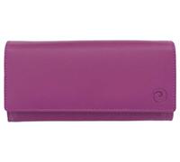Mala Leather Origin Collection Leather Matinee Purse with RFID Protection 3434_5 Berry