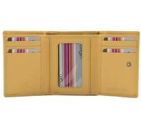 Mala Leather Origin Collection Leather Purse RFID 3697_5 Lemon