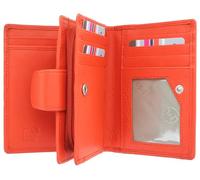 Mala Leather Origin Collection Leather Purse with RFID Protection and External ID Window 3118_5 (Orange)