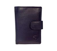 Mala Leather Origin Credit Card Holder with Tab RFID 137-5 (Black)
