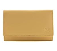 Mala Leather Origin Large Tri-fold Purse - 5 3698 (Lemon)