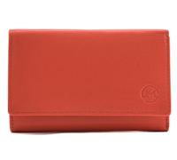 Mala Leather Origin Large Tri-fold Purse - 5 3698 (Orange)