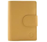 Mala Leather Origin LEather Medium Tab Purse with ID Window - one size - lemon - leather