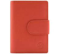 Mala Leather Origin LEather Medium Tab Purse with ID Window - one size - orange - leather