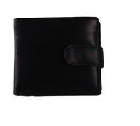 Mala Leather Origin Mens Tab Wallet with Coin Pocket RFID 127-5 (Black)