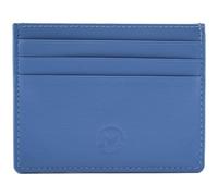 Mala Leather Origin Plain Leather Slim Card Holder with Zip Pocket - 5 636 (Blueberry)