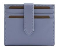 Mala Leather Origin Plain Leather Tabbed Card & Note Holder - one size - leather - lilac