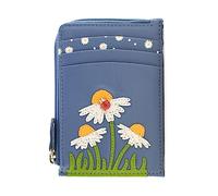 Mala Leather Peony Ladybird Card & Coin Holder - 4281-87 (Blue)
