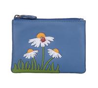 Mala Leather Peony Ladybird Coin Purse - 4282-87 (Blue)