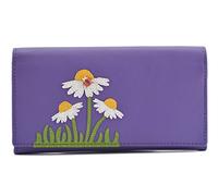 Mala Leather Peony Ladybird Matinee Purse - 3616-87 (Purple)