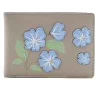 Mala Leather Sakura Flower ID/Card Holder - 618 28 (Grey)