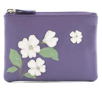 Mala Leather Sakura Flower Soft Leather Coin Purse - 4319 28 (Purple)