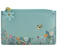 Mala Leather Shiloh Collection Leather Coin Purse/Card Holder RFID 4287_96 Green