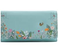 Mala Leather Shiloh Collection Leather Purse RFID Blocking 3627_96 Green